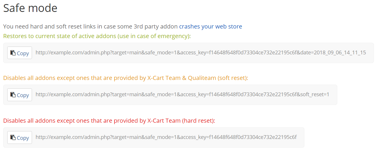 When deploying changes goes really wrong, safe mode can save you!