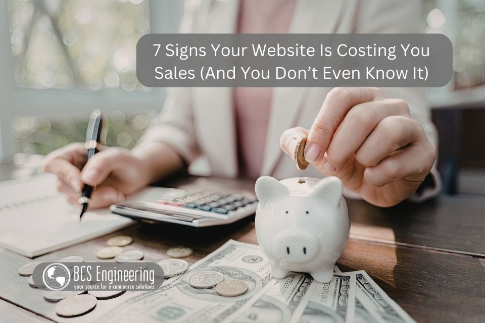7 Signs Your Website Is Costing You Sales (And You Don’t Even Know It)