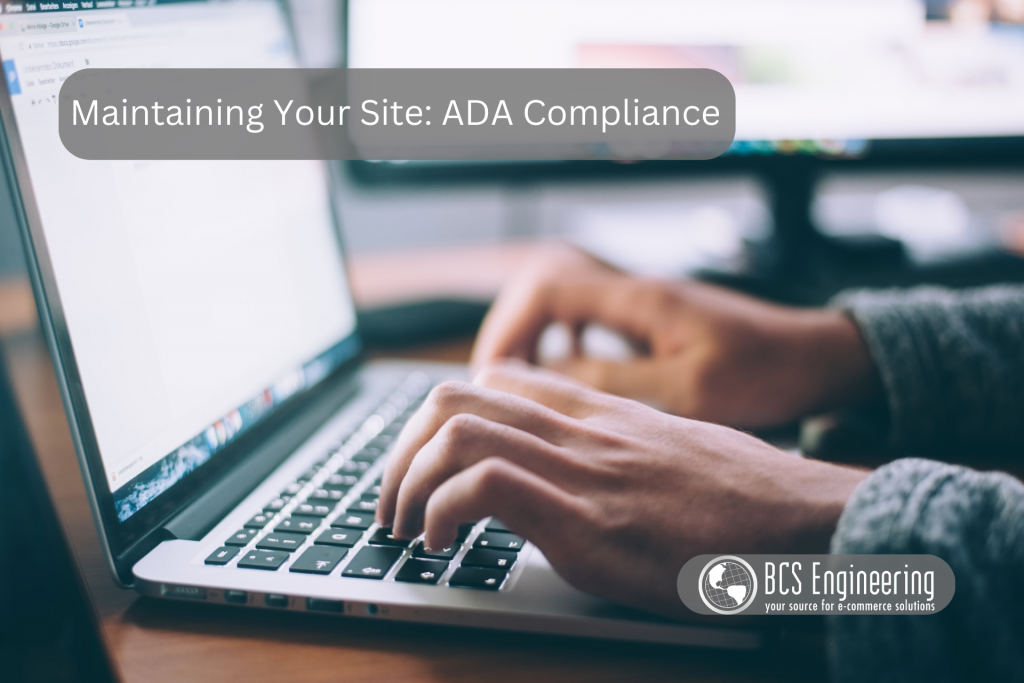 Maintaining Your Site: ADA Compliance