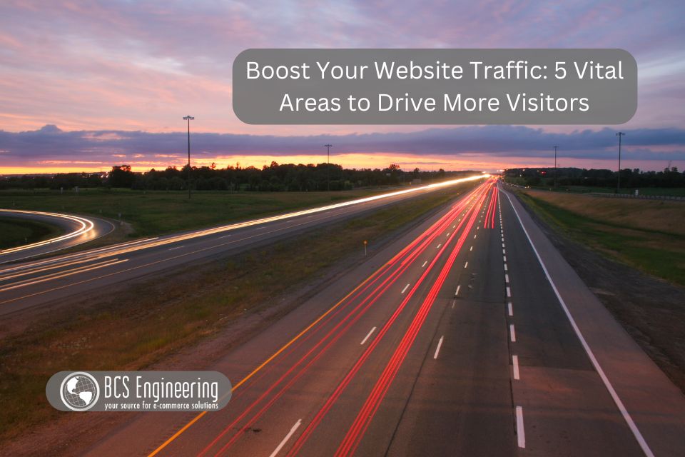 Boost Your Website Traffic: 5 Vital Areas to Drive More Visitors