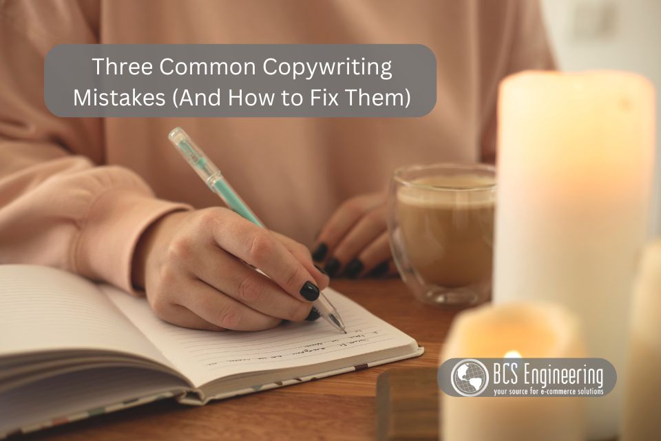 Three Common Copywriting Mistakes (And How to Fix Them)