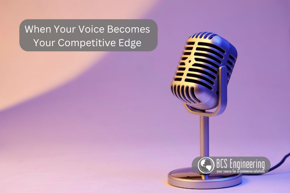 When Your Voice Becomes Your Competitive Edge